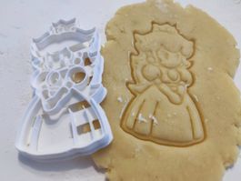 Mario Prinzessin Peach Ausstechform Guetzliausstecher