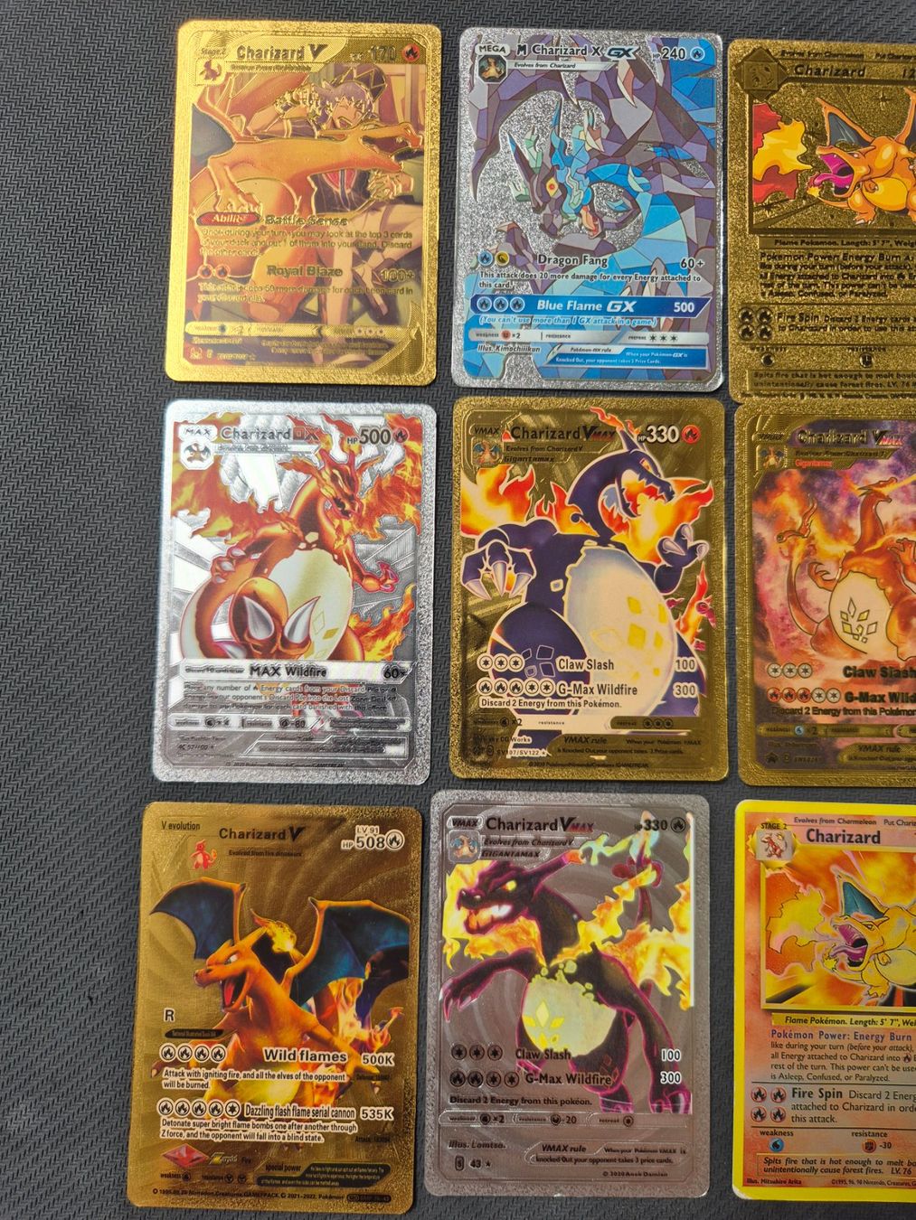 Pokémon Sammelbilder & Trading cards: Gefälschte Glurak Pokémon Karten Set – Gebraucht aus Opfikon von Steins_Siedlung 1