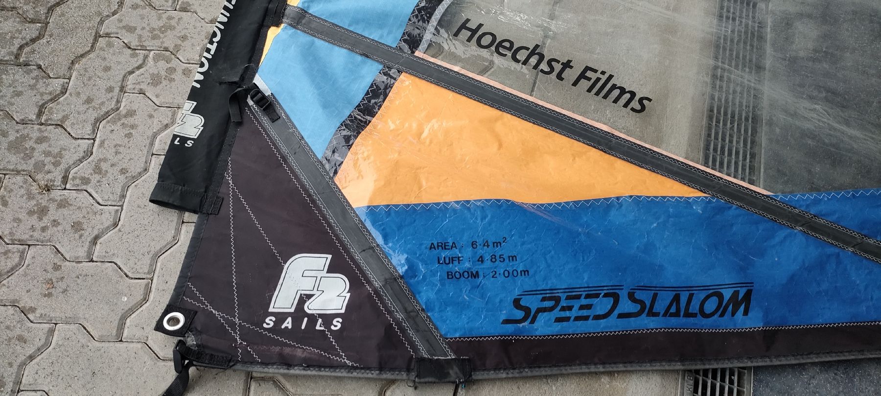 Surf: F2 Speed Slalom Segel 6.4m2 – Usato da Rüti ZH venduto da alexvoirol 1