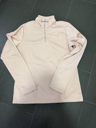Damen odlo Pullover mit Reissverschluss rosa neuwertig