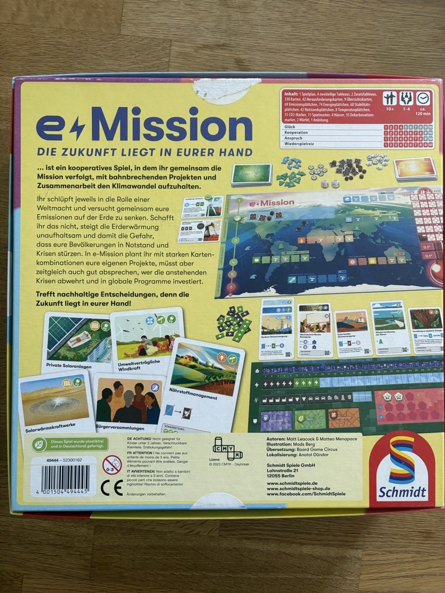Spiele: E mission – Neu (gemäss Beschreibung) aus Meilen von VonThomas 1