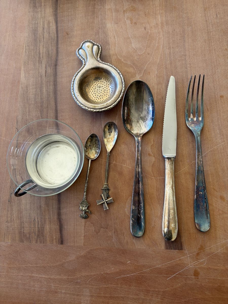 Couverts: Silberbesteck mit Teeset – D'occasion à Eggersriet par Danielsells 4