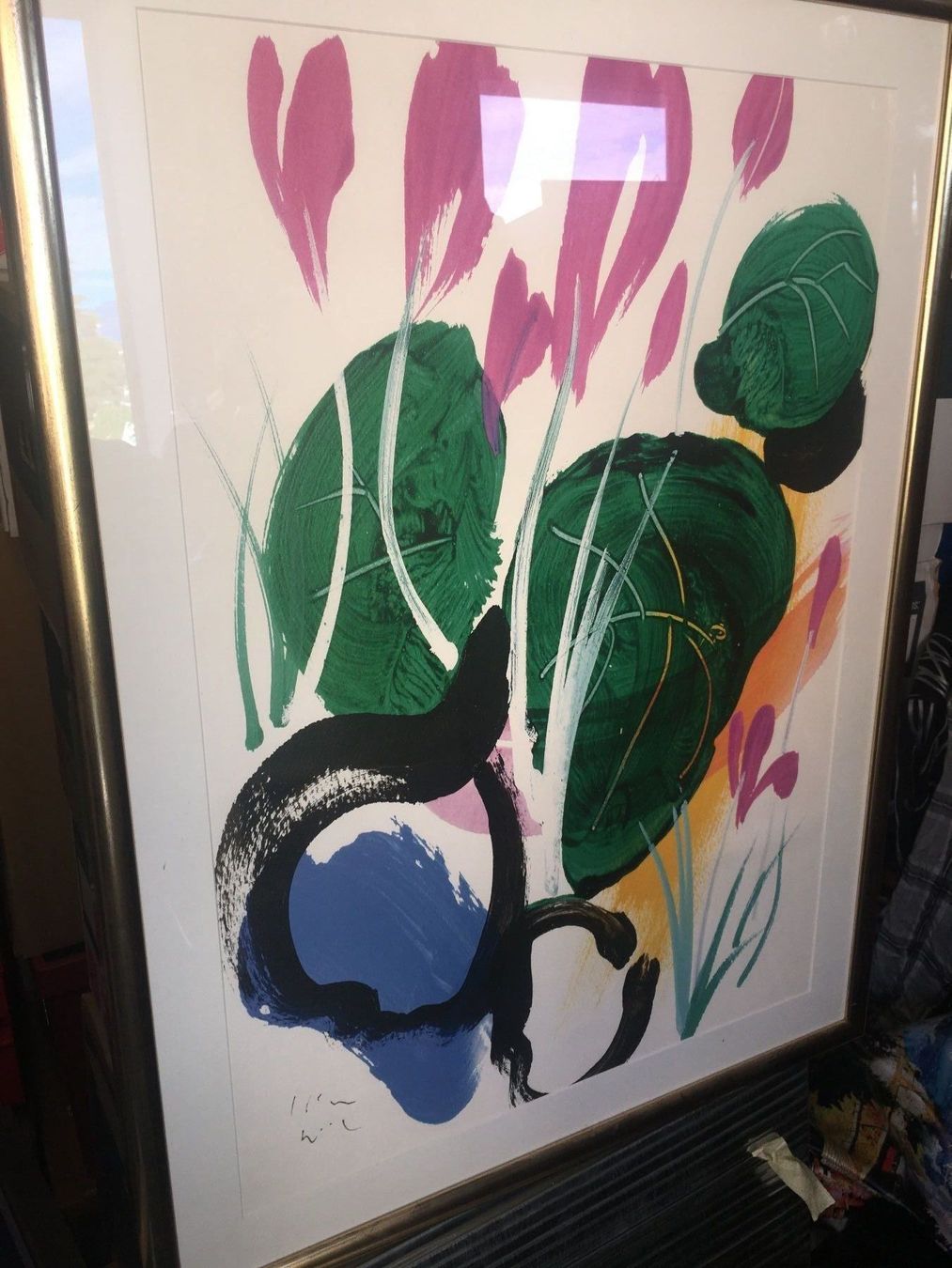 Dipinti: Blumenaquarell von ? – Usato da Kriens venduto da Clevero 1