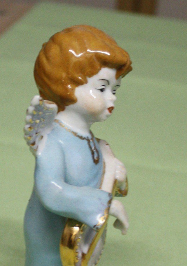Statuette: Engel mit Banjo – Usato da Flüelen venduto da Alt-und-Neu 5