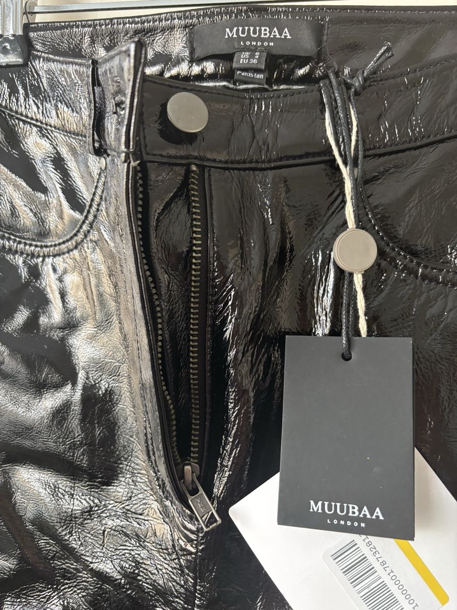 Pantaloni: MUUBAA patent-leather trousers – Nuovo e nell'imballaggio originale da Aarau venduto da banzinho 4