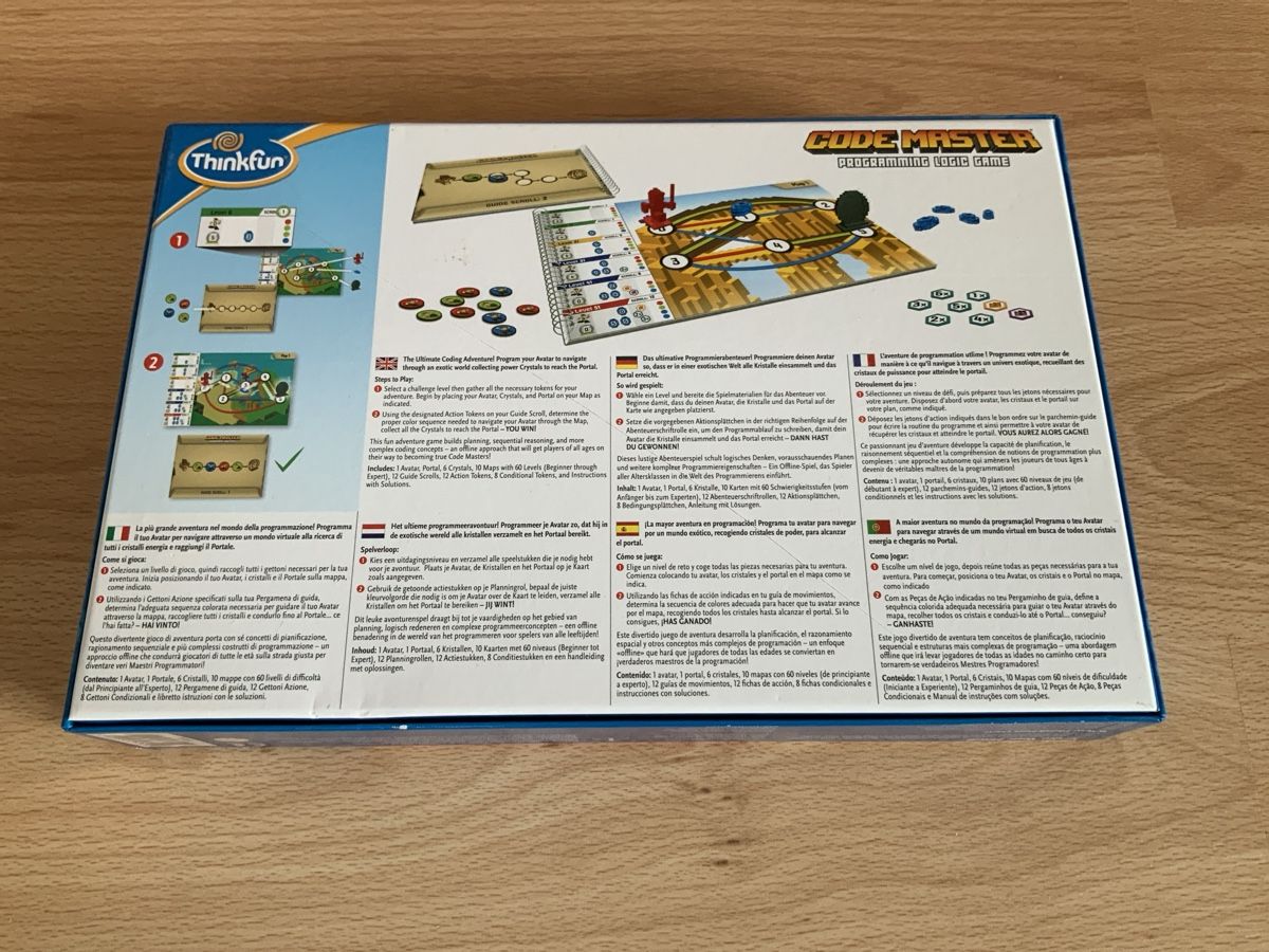 Spiele: Lernspiel Code Master Thinkfun, Programming Logic Game - NEU – Neu (gemäss Beschreibung) aus Arosa von  1