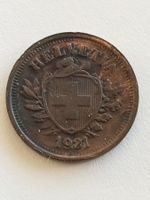1921   1 Rp. (Rappen)  Schweiz, vorzgl.