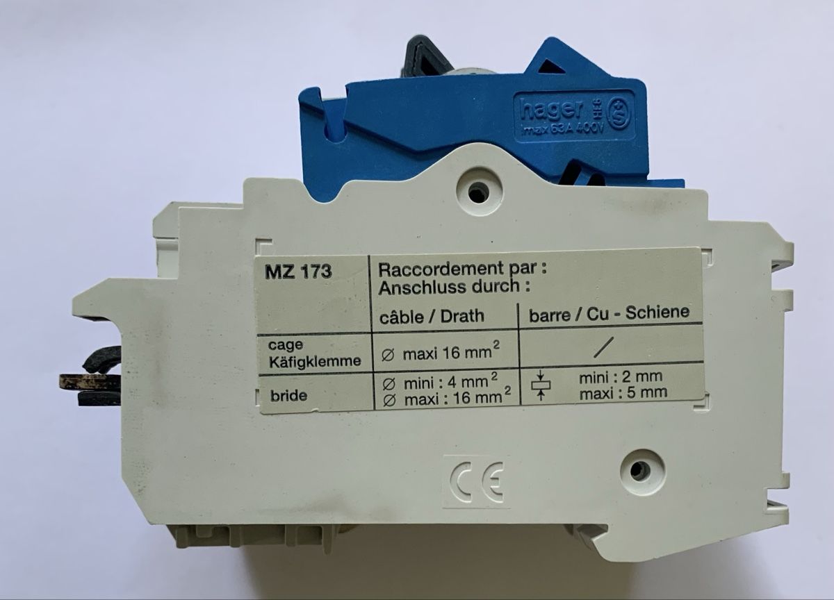 Hager Interruttori: Hager MU313c  C13 A LS - Schalter – Usato da Zürich venduto da Apache4 3