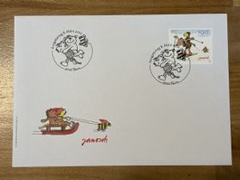 Ersttagsbrief von Janosch Tigerente