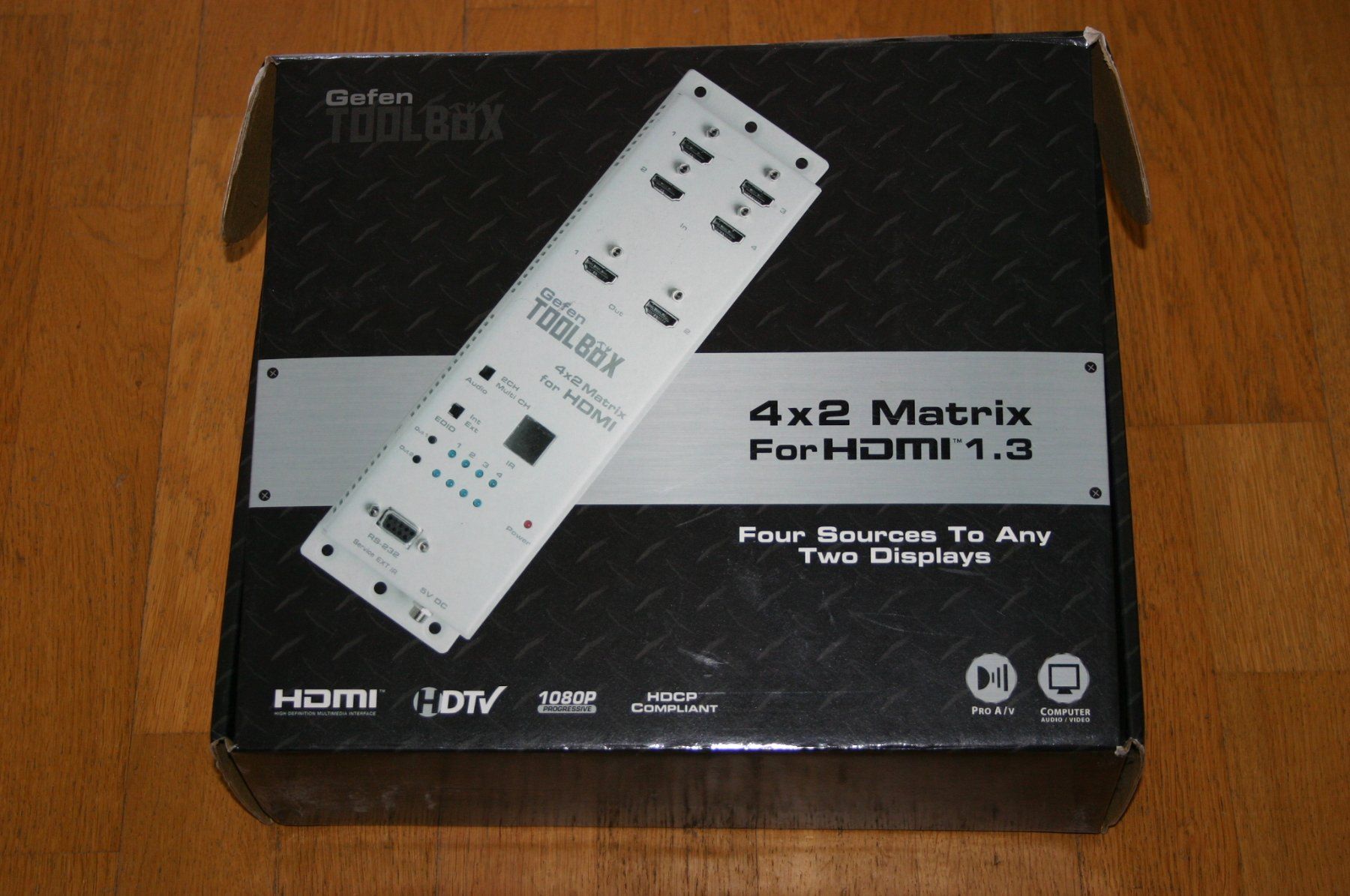 Convertitori: Gefen TOOLBOX 4x2 Matrix for HDMI mit der OVP – Usato da Stettlen venduto da Bigjm