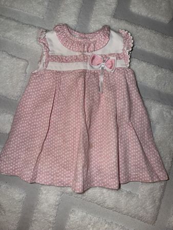 Baby Mädchen Kleid Rosa Gr.68