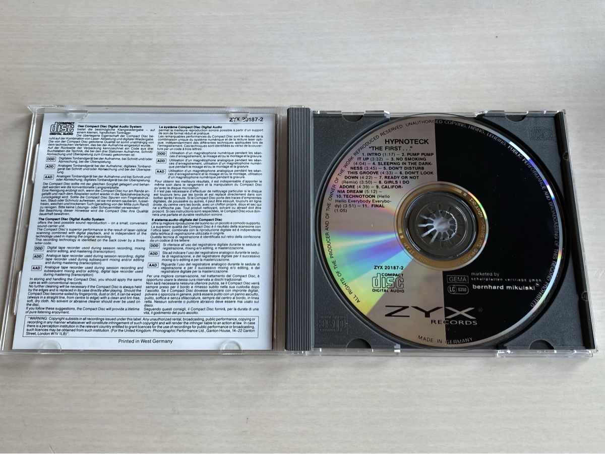 CDs: Hypnoteck The First... CD – Gebraucht aus Oberried Brienz von Chyara 2