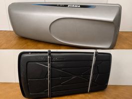 Thule Alpine 700 Dachbox  silber 