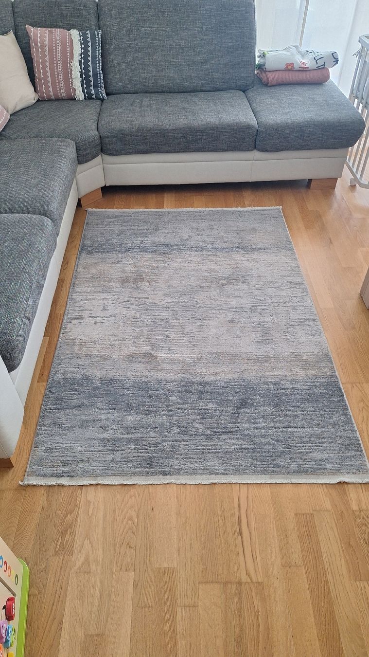 Micasa Tappeti: Moderner Teppich, Grau-Beige – Usato da Ruswil venduto da Holzfisch