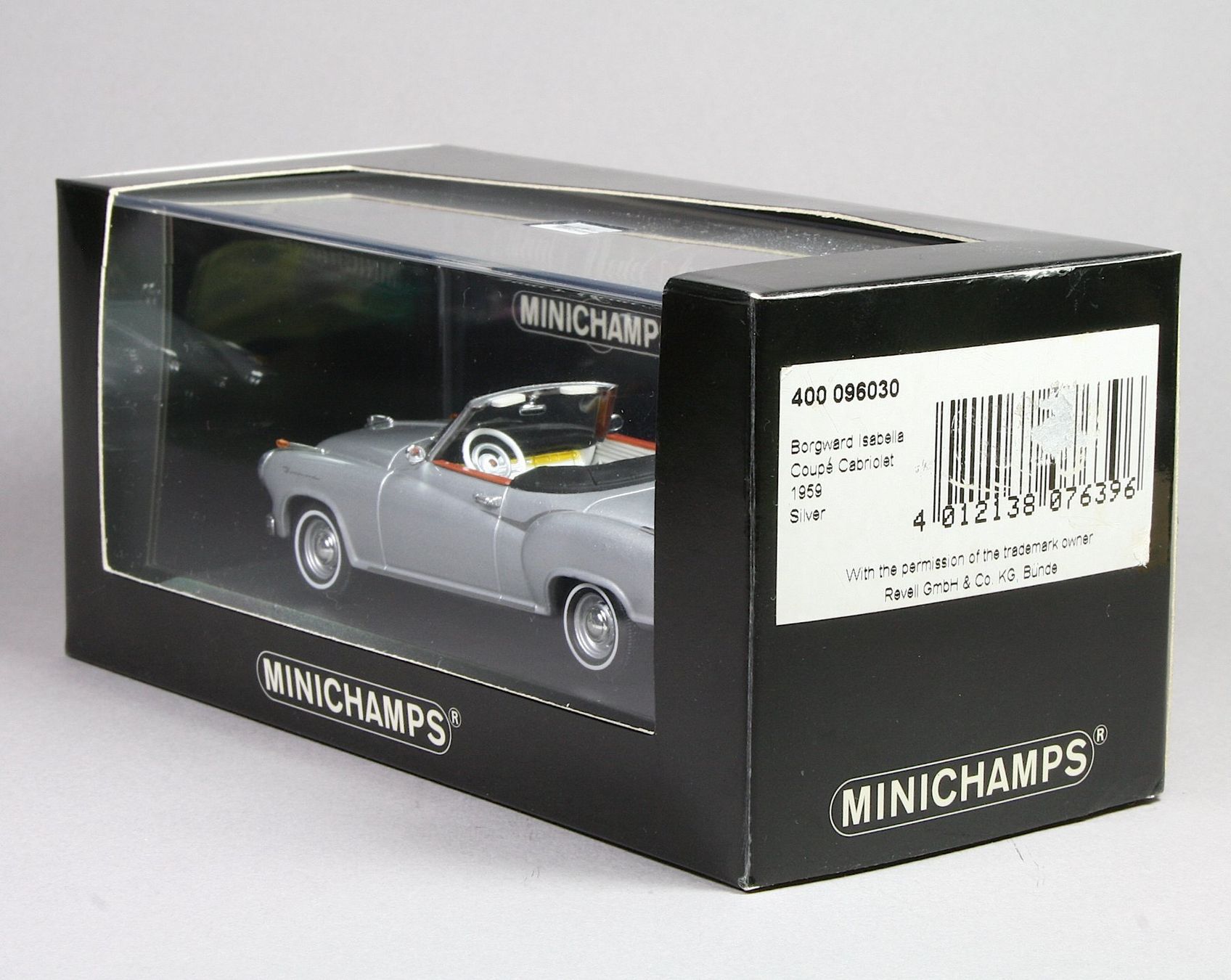 Minichamps Modellautos: Borgward Isabella Cabriolet 1959 – Neu (gemäss Beschreibung) aus Elsau von Peekay8 7