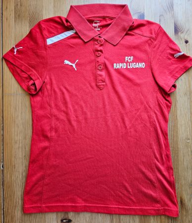 FCF Rapid Lugano Poloshirt Damen Puma Gr. S Fussball Trikot