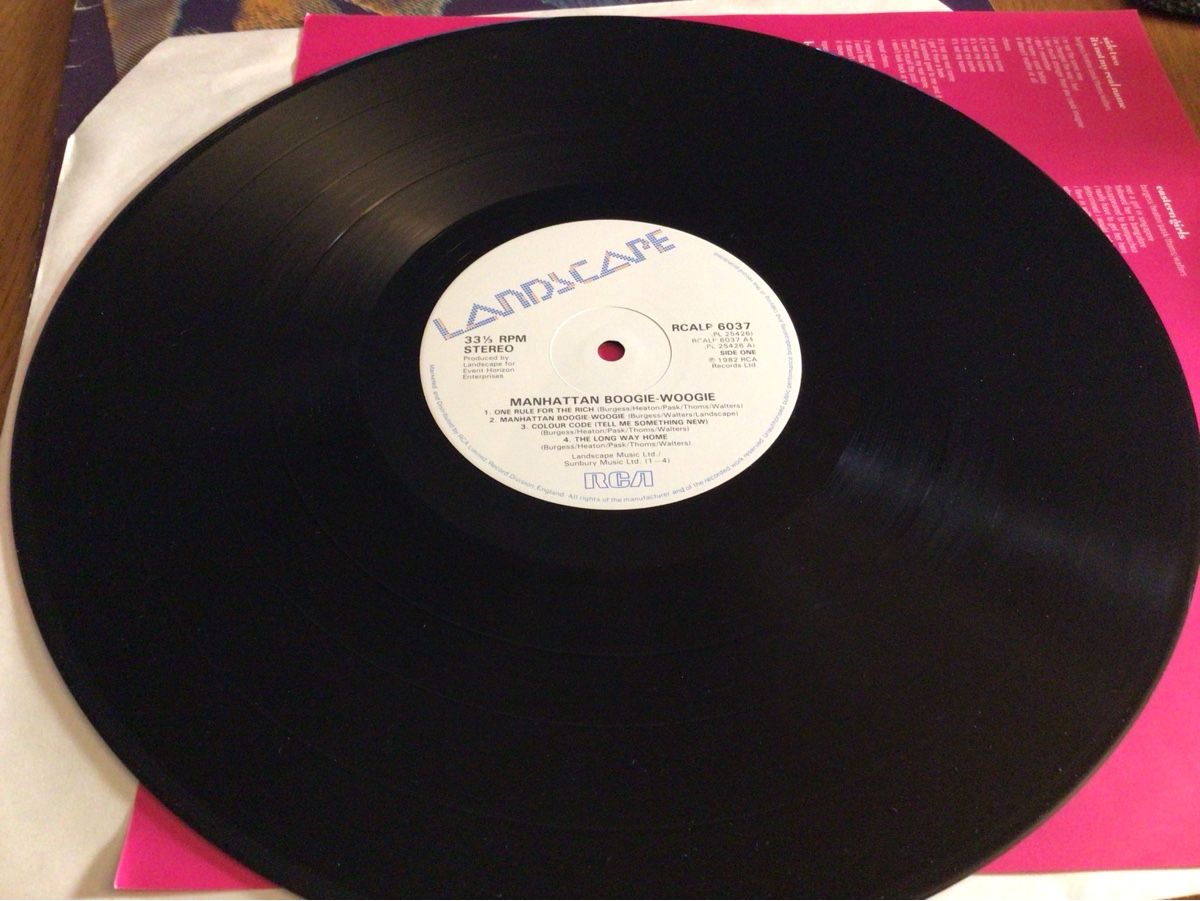 Dischi in vinile: Landscape - Manhattan Boogie-Woogie (LP)1982 – Usato da Steinach venduto da Quarkie 2