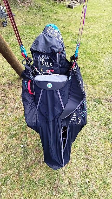 Sport dell'aria & Aquiloni: Sellette de parapente Kortel Kuik 2 avec cocon – Usato da Plan-les-Ouates venduto da Tuxlys 1