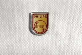 Originales Firmenschild von PHILIPS, um 1960, wohl NOS