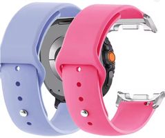 Armband Pastel Silicon für Galaxy Watch Ultra 7 8 47 mm