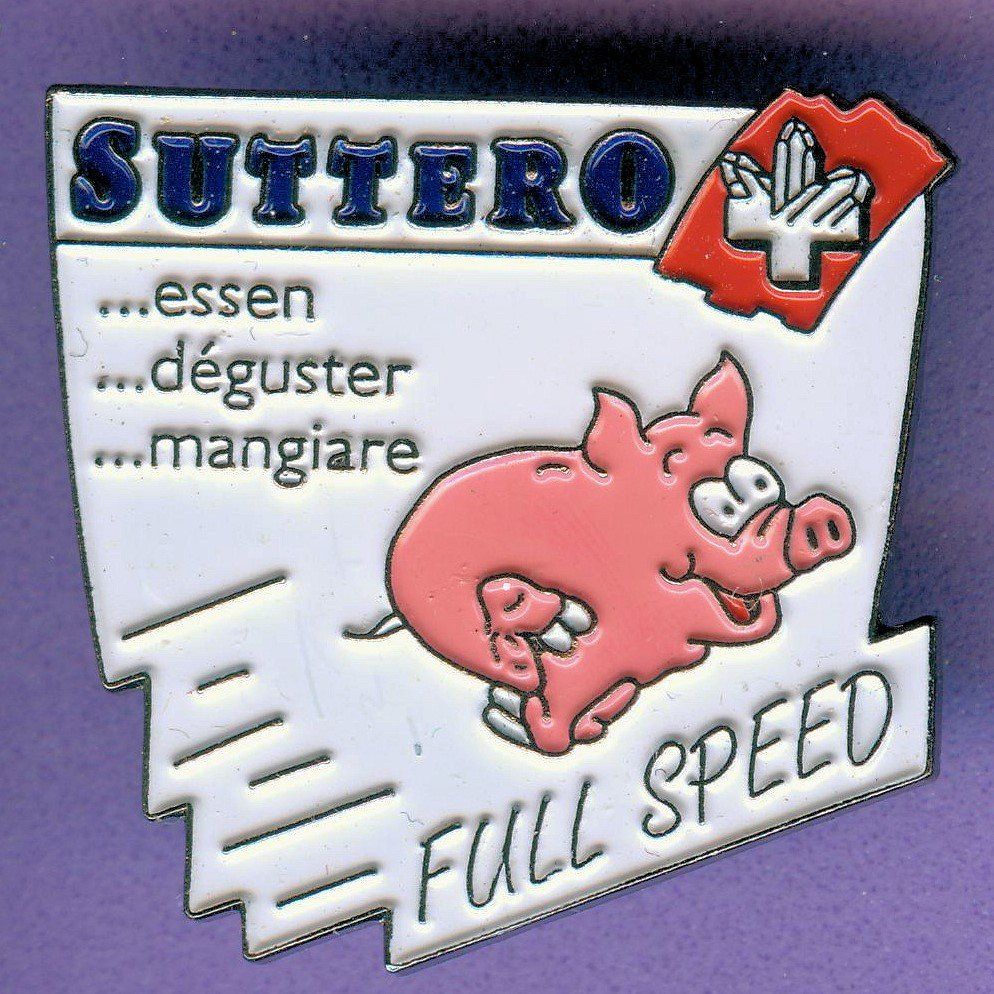 Plaquettes & Badges: SUTTERO  Fleischwaren – D'occasion à Winterthur par Sammleroase