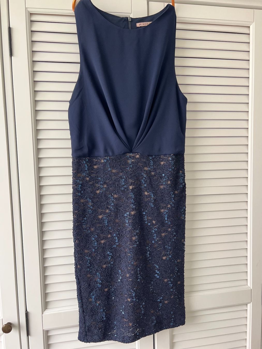 Kleider: Paillettenkleid blau, Gr.36 – Gebraucht aus Glattpark(Opfikon) von ste_n99y 1