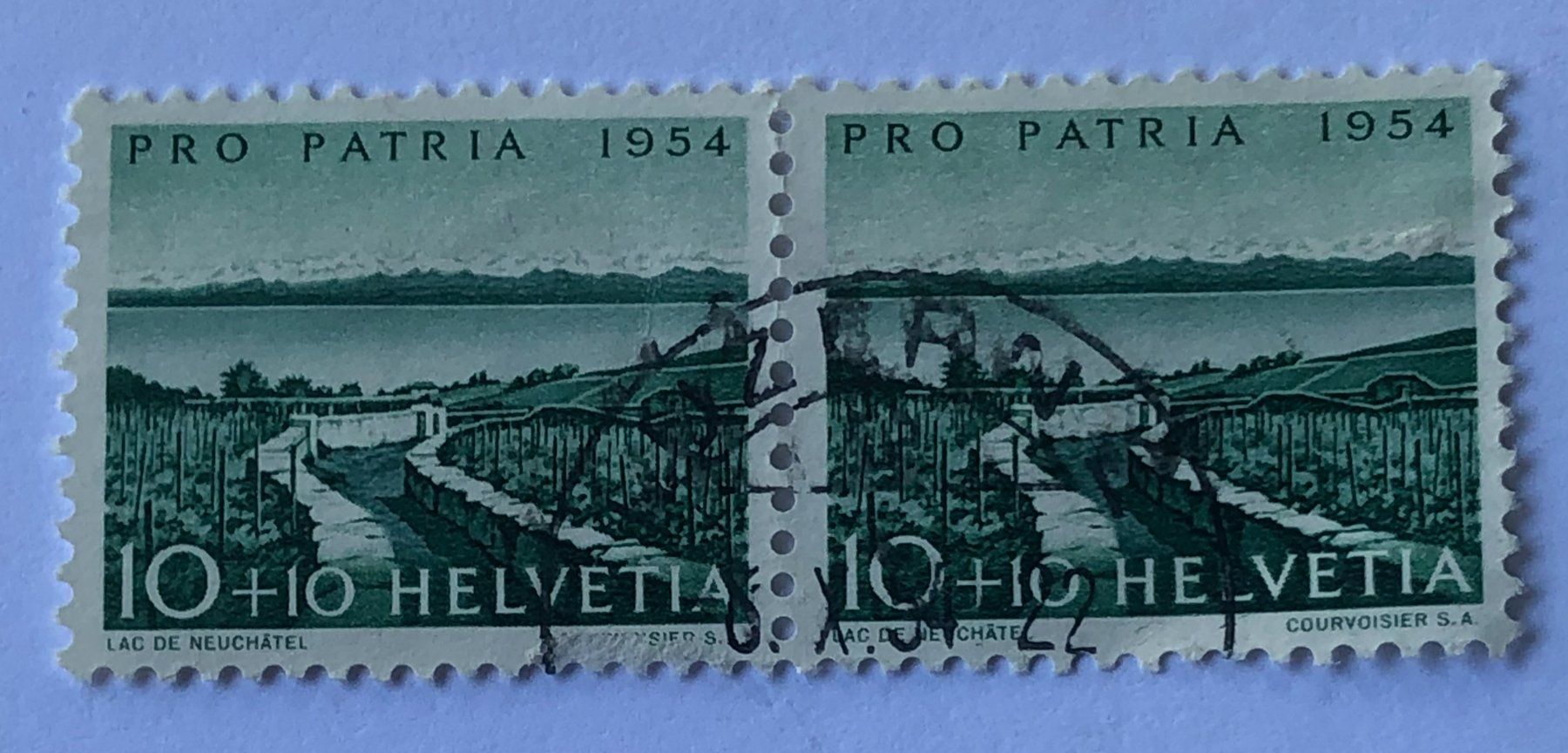 Tutti i francobolli: Nr. B 67 Paar mit Stempel     – Usato da Aarau venduto da Billa007