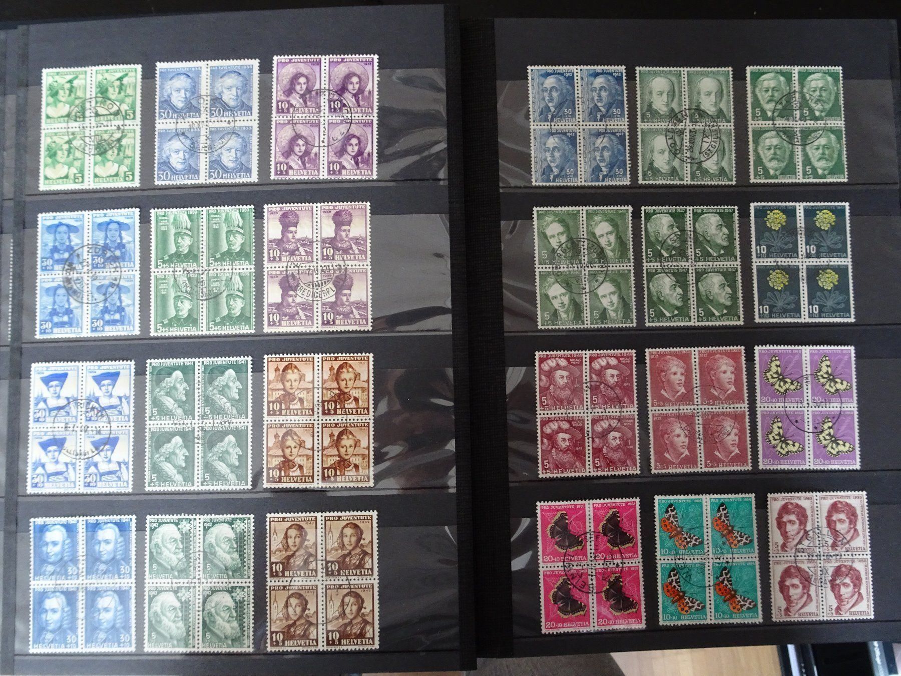 Tutti i francobolli: Briefmarken Viererblücke PJ + PP – Usato da Feldbrunnen venduto da MarcusSO 1