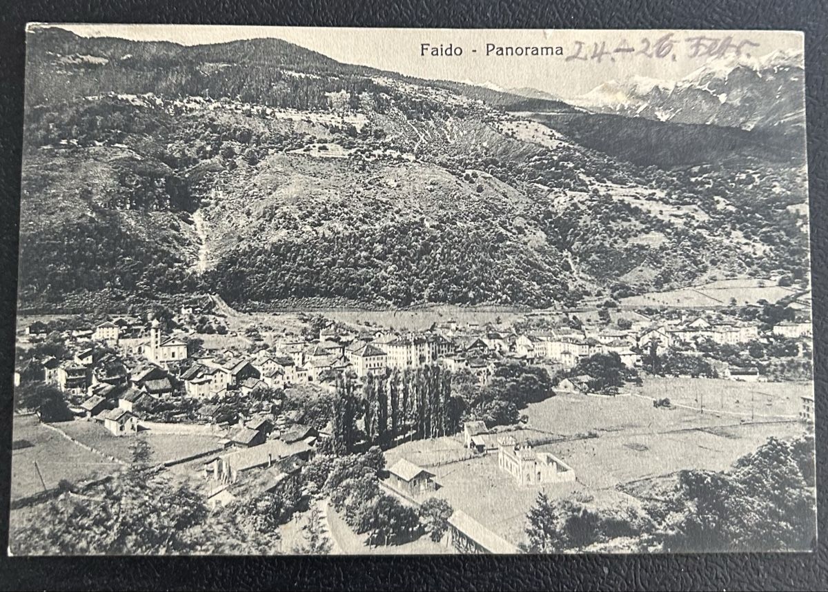 Cartes postales: Faido Panorama  – D'occasion à Horw par Tellbub