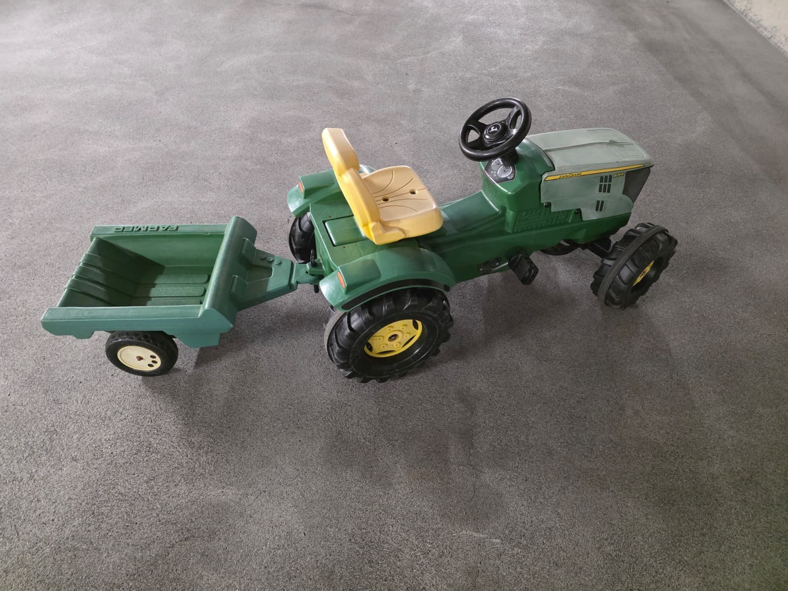 John Deere Fahrzeuge für Kinder: John-Deere-Tretttraktor mit Anhänger – Gebraucht aus Meggen von Scollection 3