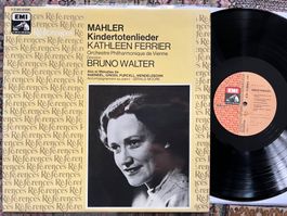 Mahler Kindertotenlieder Kathleen Ferrier LP GEWASCHEN TOP