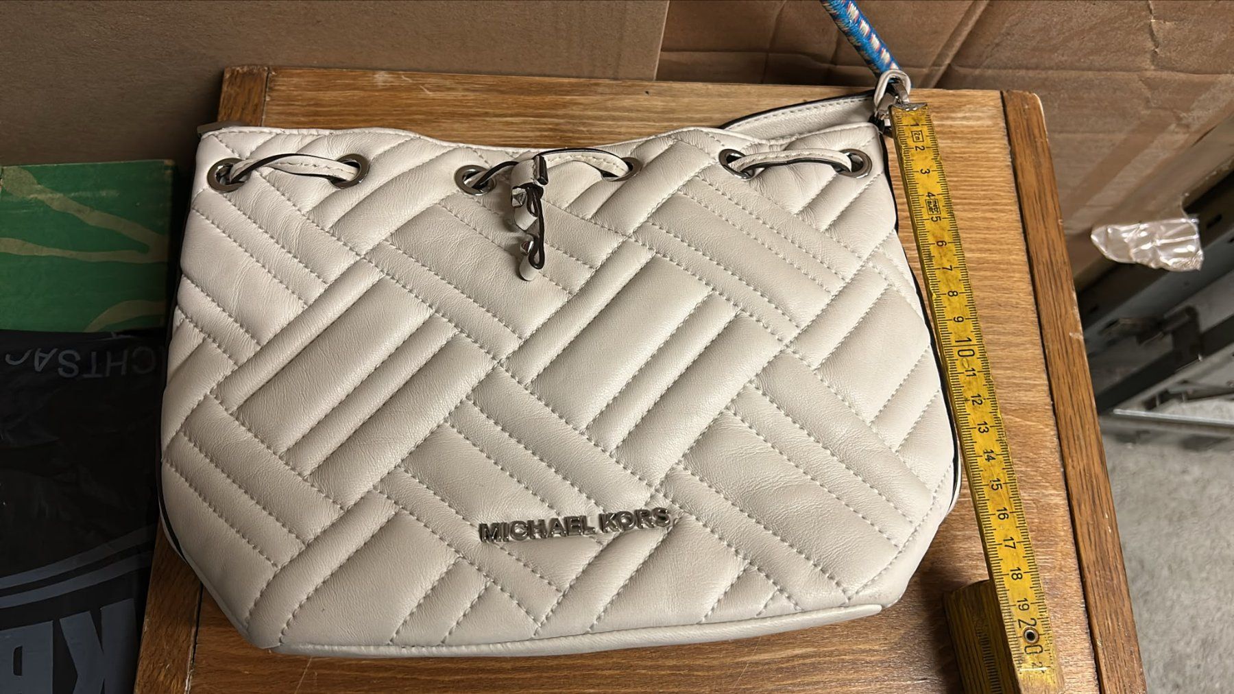 Michael Kors Borse da donna: Borsetta a tracolla bianca Michael Kors – Usato da Melano venduto da H-Sara 3