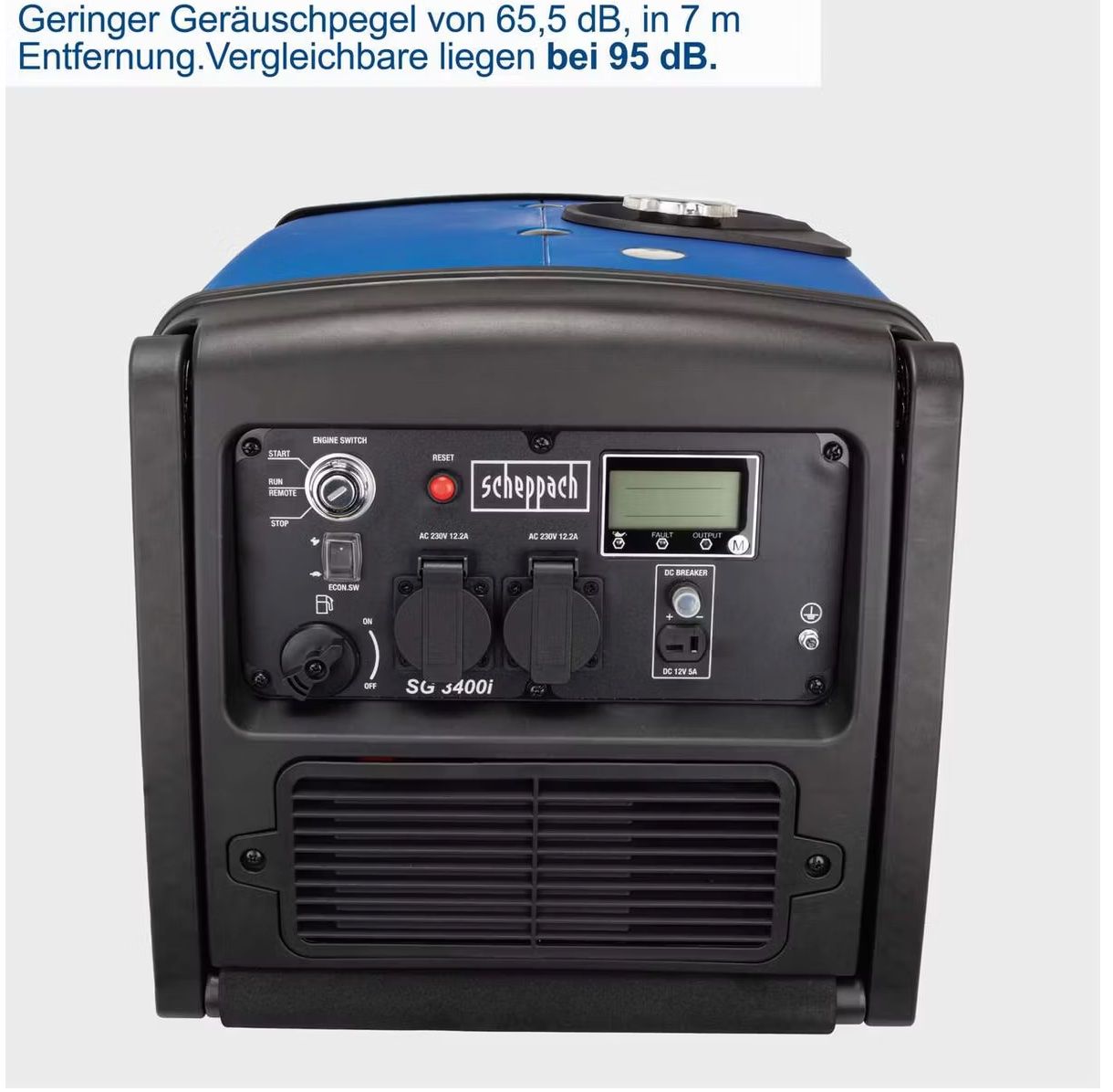 Generatori di corrente: Scheppach Inverter-Stromerzeuger SG3400i | 3.8 kW – Nuovo (secondo la descrizione) da Altendorf venduto da PremiumProdukts 2