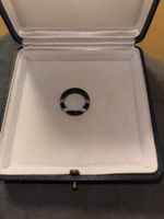 Schöner Ring, Grösse 49, Schwarz/Weiss, neuwertig