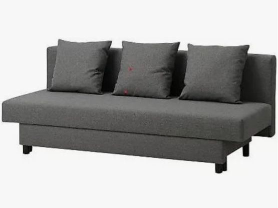 Divani: IKEA Bettsofa ASARUM 3-er Grau Sofa 191cm – Nuovo (secondo la descrizione) da Schaffhausen venduto da vandemonian 1