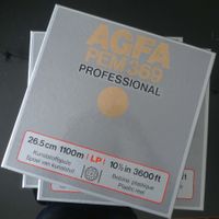 Bandes magnétiques AGFA PEM 369, 26,5 cm comme neuves