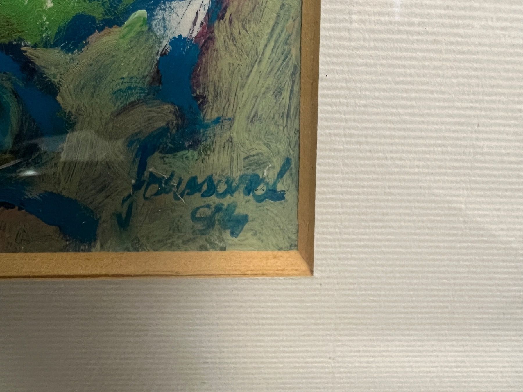 Dipinti: HUILE SIGNÉE ET DATÉE 94 – Usato da Genève venduto da Qanil77 2