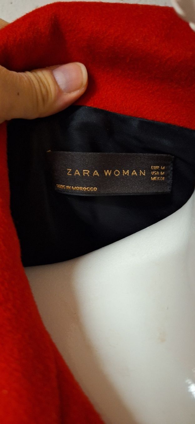 Zara Giacche: Rote Zara Übergangsjacke  Grösse M – Nuovo (secondo la descrizione) da glis venduto da Nanbo 1