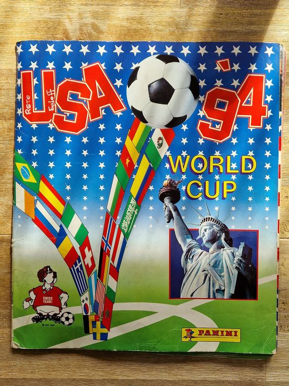 Album Panini Coupe Du Monde USA 1994 - Édition Internationale COMPLET - Neuf