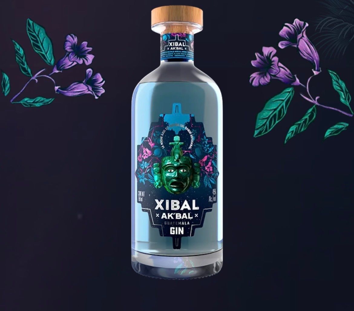 Gin Xibal AK'BAL aus Guatemala 70cl / 45% (Neu und originalverpackt) in ...