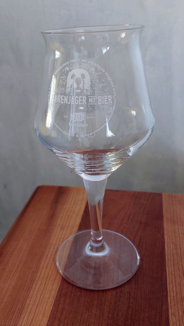 Bicchieri: Bärenjäger Bierglas / Trinkglas – Usato da Winterthur venduto da Tenderizer3000 1
