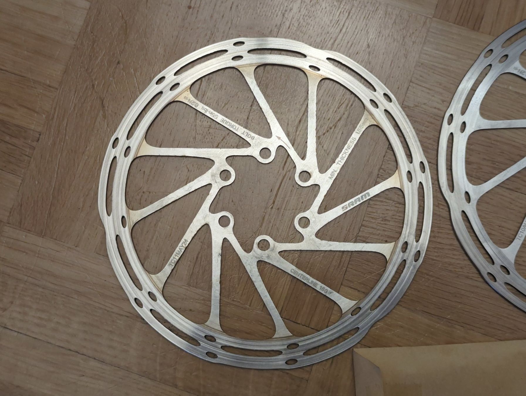 Sram Pezzi di ricambio: SRAM Centerline 160 – Usato da Carouge GE venduto da toinou17 2