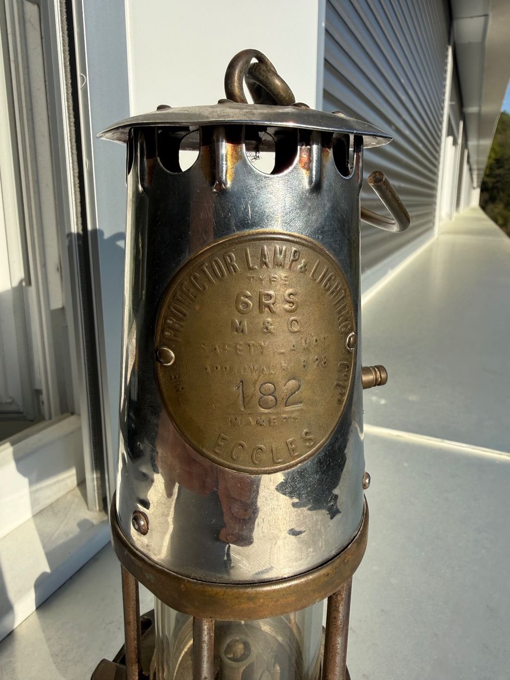 Lampade: Lampe de mineur ancienne – Protector Lamp & Lighting Co. – Usato da Belmont-sur-Lausanne venduto da pierro_l 1
