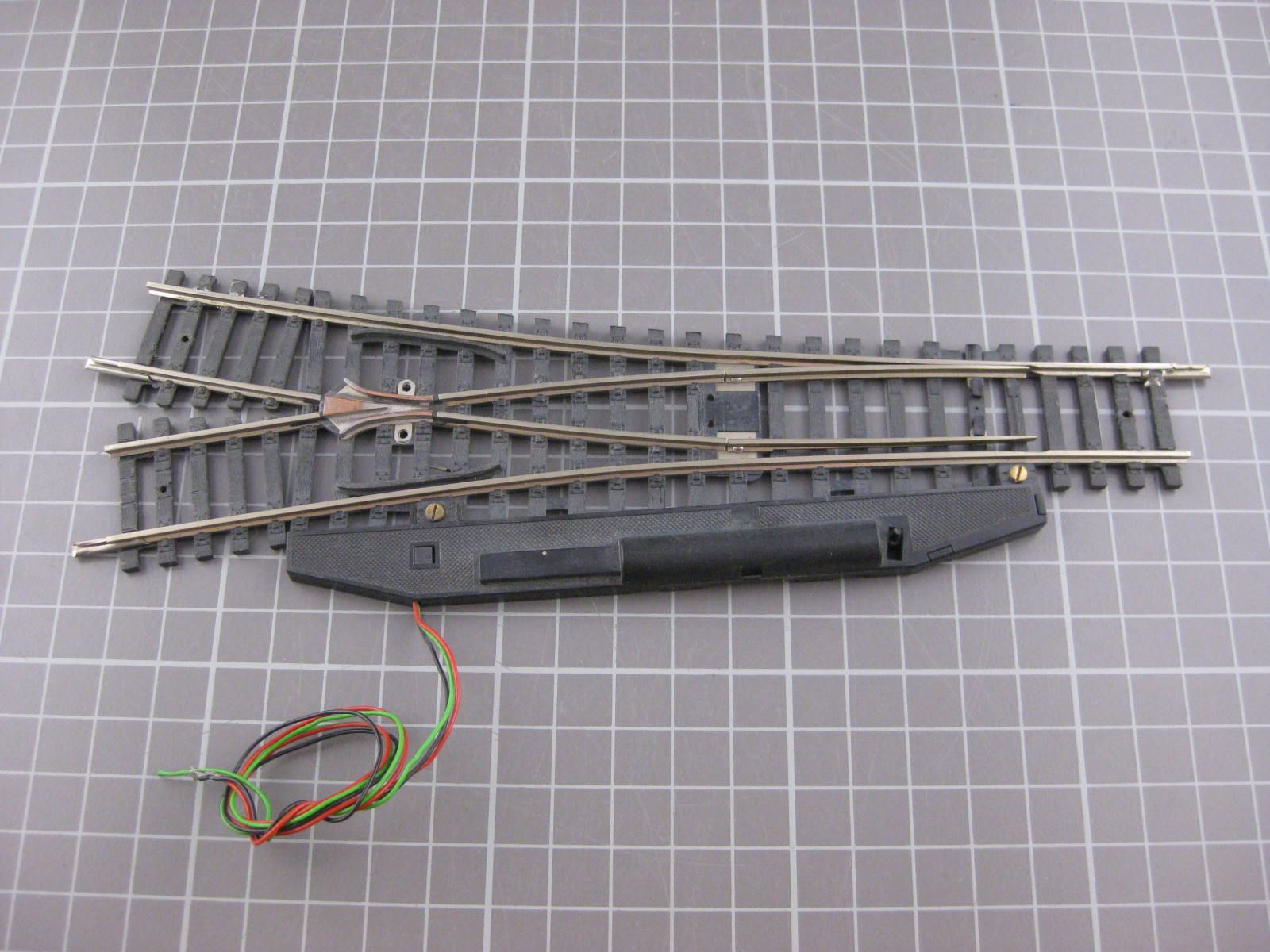 Roco Modellini di ferrovie: Roco Y-Weiche elektrisch 2.5mm Profil – Usato da Malters venduto da Marosko