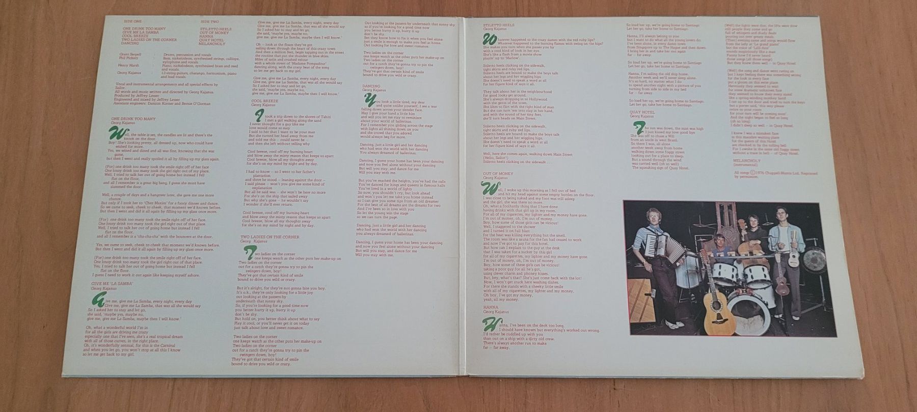 Schallplatten: LP Sailor – Gebraucht aus Martigny von MZ-67 1
