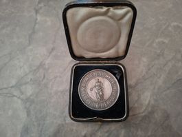 Antike Medaille Silber, Landwirtschaft, Selten!