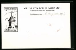 Schaffhausen, Gasthaus Munotzinne, Munot