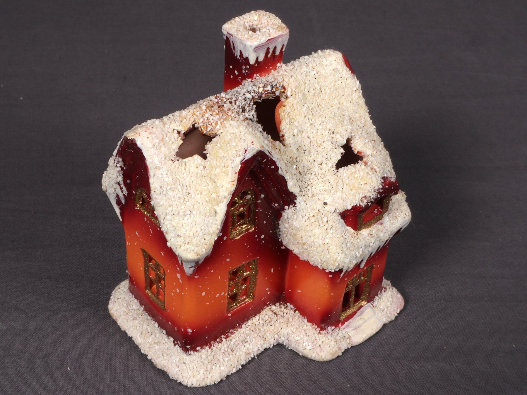 Tutte le decorazioni: WEIHNACHTSDEKO Schneebedecktes Häuschen – Usato da Steinen venduto da Restwert_Steinen 6