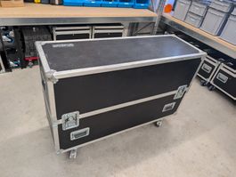 Gäng-Case Flightcase für 2 Displays bis 55 Zoll