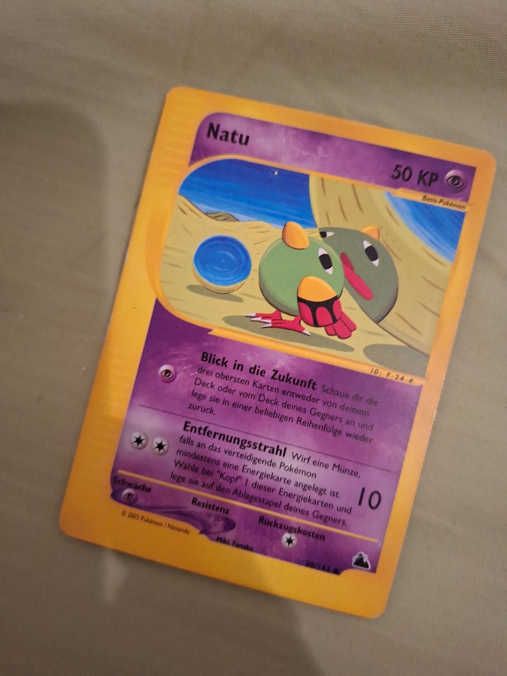 Pokémon Natu EX Era (2003) – e-Reader Card – NM/LP (Gebraucht) in ...